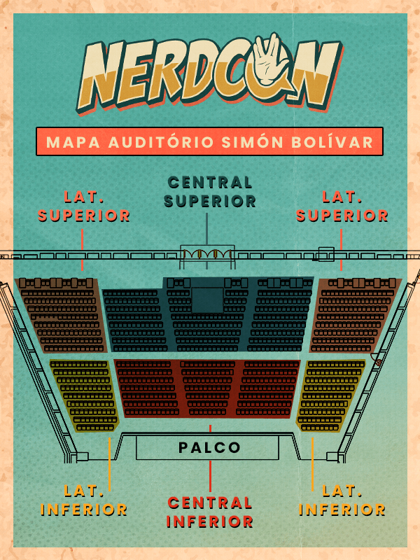 Mapa do evento
